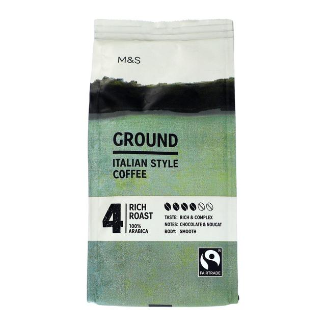 M&S Fairtrade Italian Ground Coffee   227g GOODS M&S   