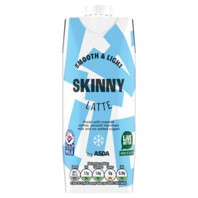 ASDA Skinny Latte Coffee Milk Drink 330ml