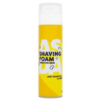 ASDA Just Essentials Sensitive Skin Shaving Foam 250ml