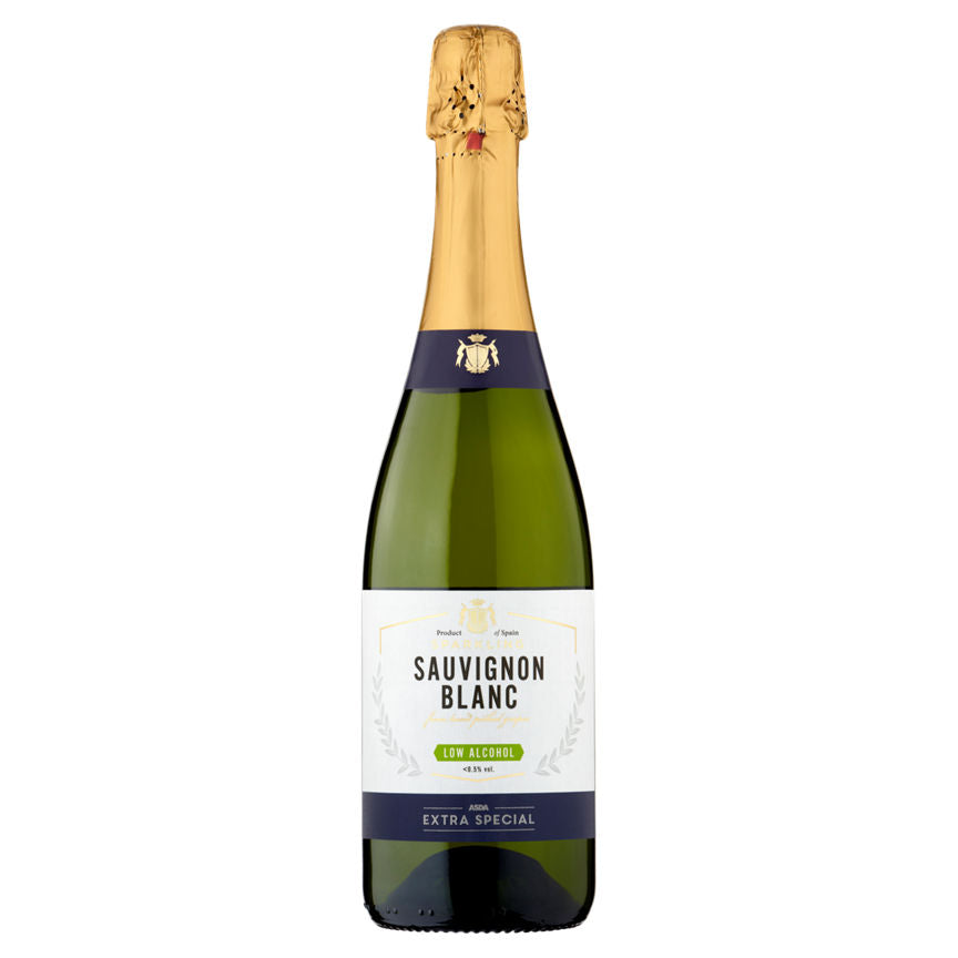 ASDA Extra Special Sparkling Sauvignon Blanc Low Alcohol Wine GOODS ASDA   