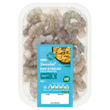 ASDA king prawns raw peeled 160g - British product