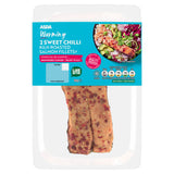 ASDA sweet chilli kiln roasted salmon fillets 180g - British product