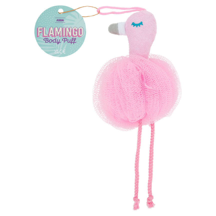 ASDA Flamingo Body Puff