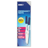 ASDA pregnancy tests pack of 2 - British product
