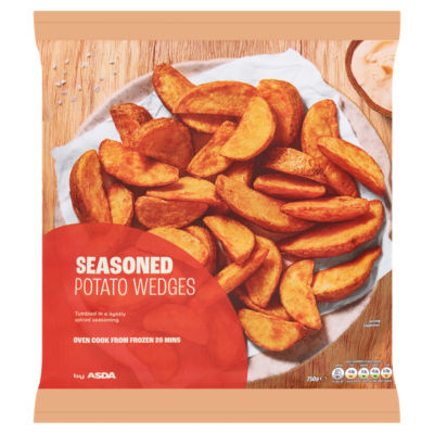 ASDA Seasoned Potato Wedges Tiefkühl-Kartoffelspalten 750g