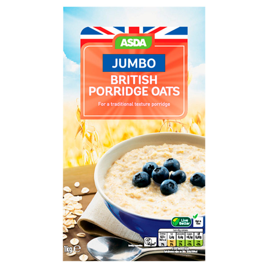 ASDA Jumbo British Porridge Oats GOODS ASDA   