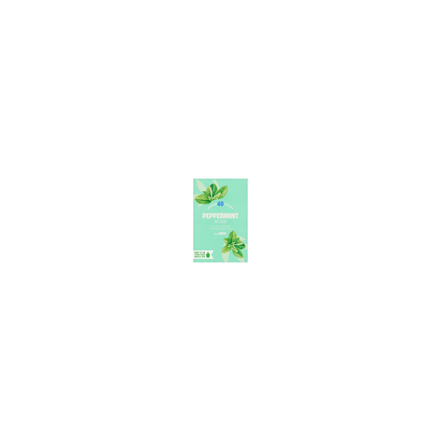 ASDA peppermint tea bags 40 bags - British product