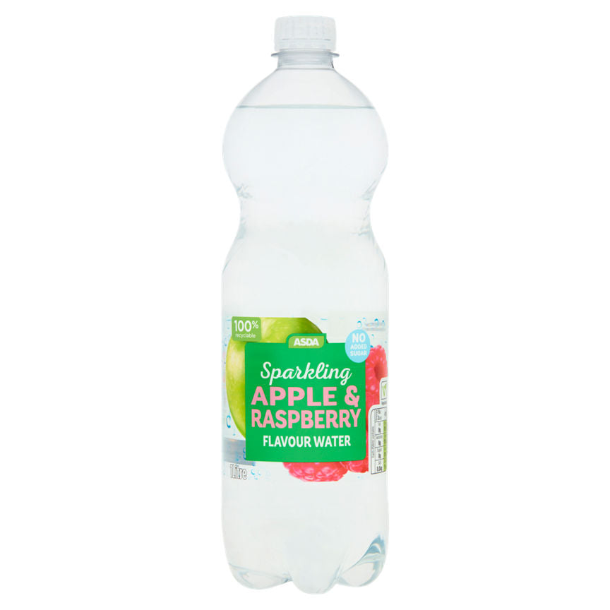 ASDA Apple & Raspberry Flavour Sparkling Water GOODS ASDA   