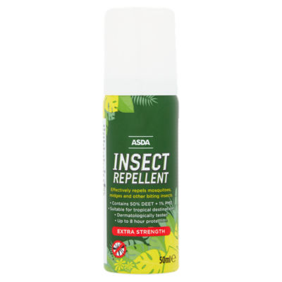 ASDA extra strength insect repellent 50ml (British brand)