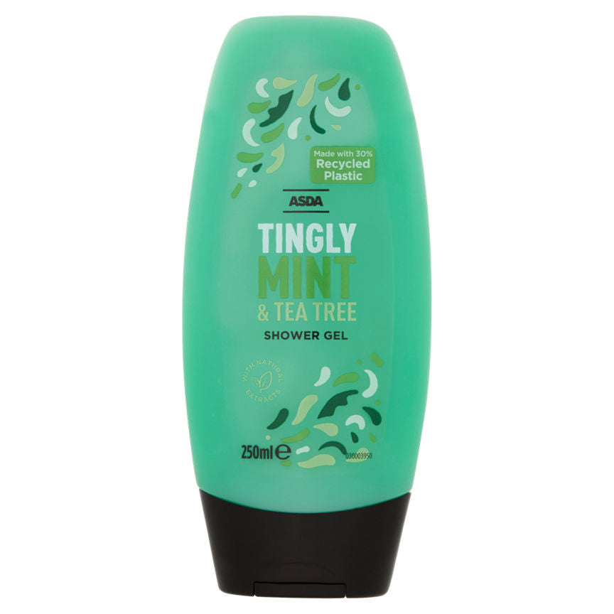 ASDA Tingly Mint & Tea Tree Shower Gel GOODS ASDA   