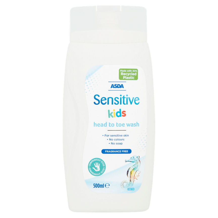 ASDA Sensitive Kids Head to Toe Wash GOODS ASDA   