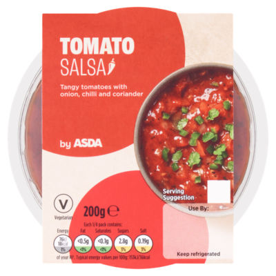 Salsa de tomate ASDA 200 g - Producto británico