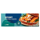 ASDA zarte Kabeljau-Fischstäbchen 900g - Britisches Produkt