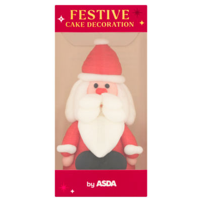 ASDA festive cake decoration, UK version