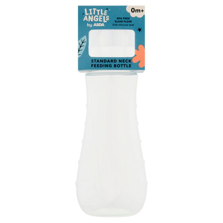 LITTLE ANGELS by ASDA Standard Neck Feeding Bottle 0+ Months GOODS ASDA   