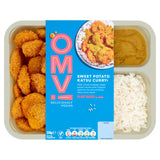 OMV! sweet potato katsu curry ready meal 370g, imported from the UK