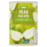 ASDA Pear Halves in Fruit Juice 410g GOODS ASDA   