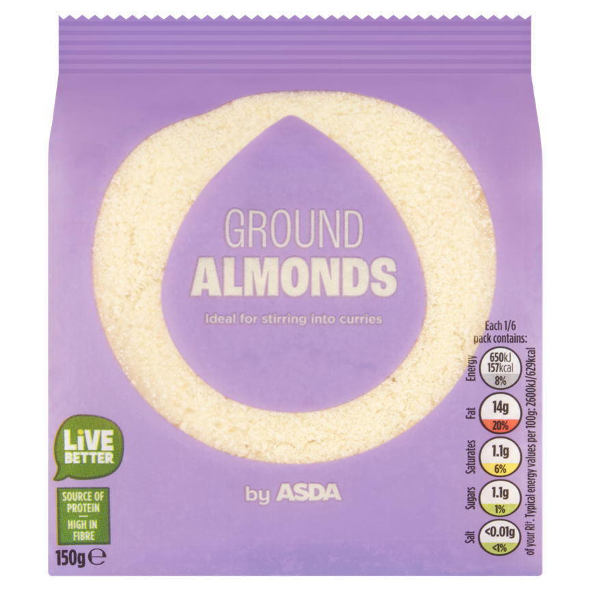 ASDA Ground Almonds 150g GOODS ASDA   