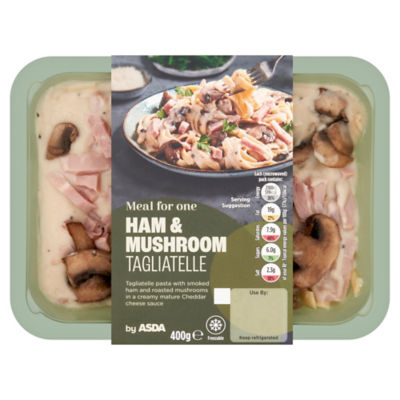 ASDA Schinken- & Pilz-Tagliatelle 400g