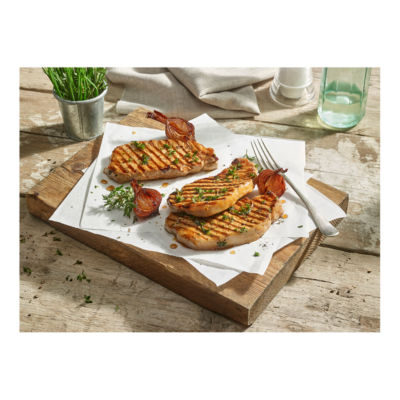 Asda Tender Pork Loin Steaks 6 Pack 600g - British product