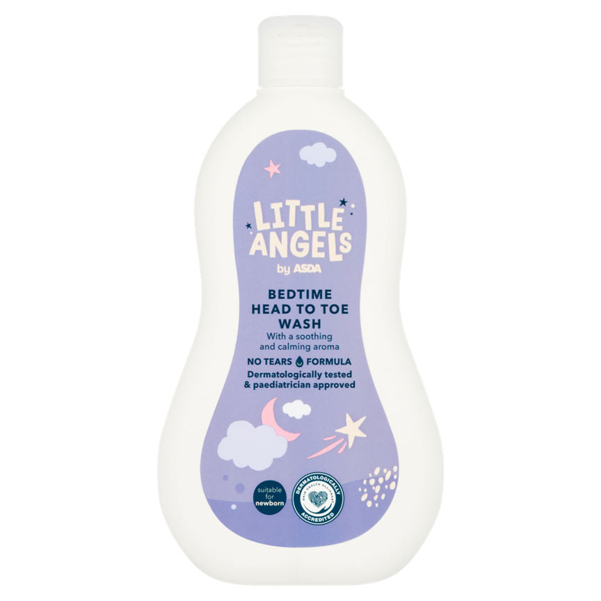 LITTLE ANGELS by ASDA Bedtime Head to Toe Wash 500ml GOODS ASDA   