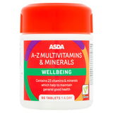 ASDA A-Z Multivitamins & Minerals Wellbeing Tablets GOODS ASDA   