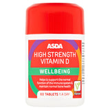 ASDA High Strength Vitamin D Well Being Tablets GOODS ASDA   