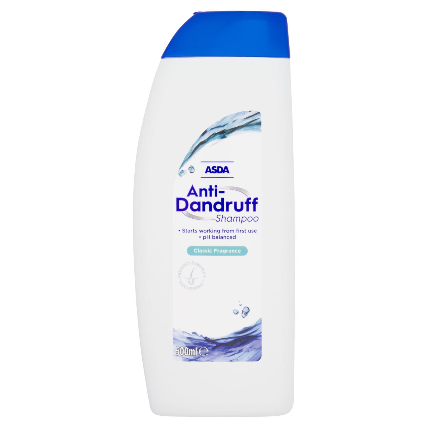 ASDA classic fragrance anti-dandruff shampoo 500ml - British product
