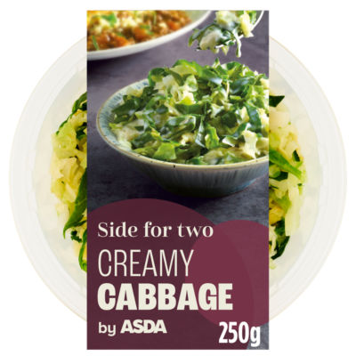 ASDA ASDA Beilage für Zwei Cremiger Kohl mit Frühlingsgrünkohl 250g - Online bei McGrocer kaufen