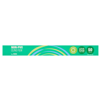ASDA Non-PVC Cling Film 50 Metres - British product