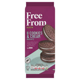 ASDA Free From Cookies and Cream Biscuits 142g - British product