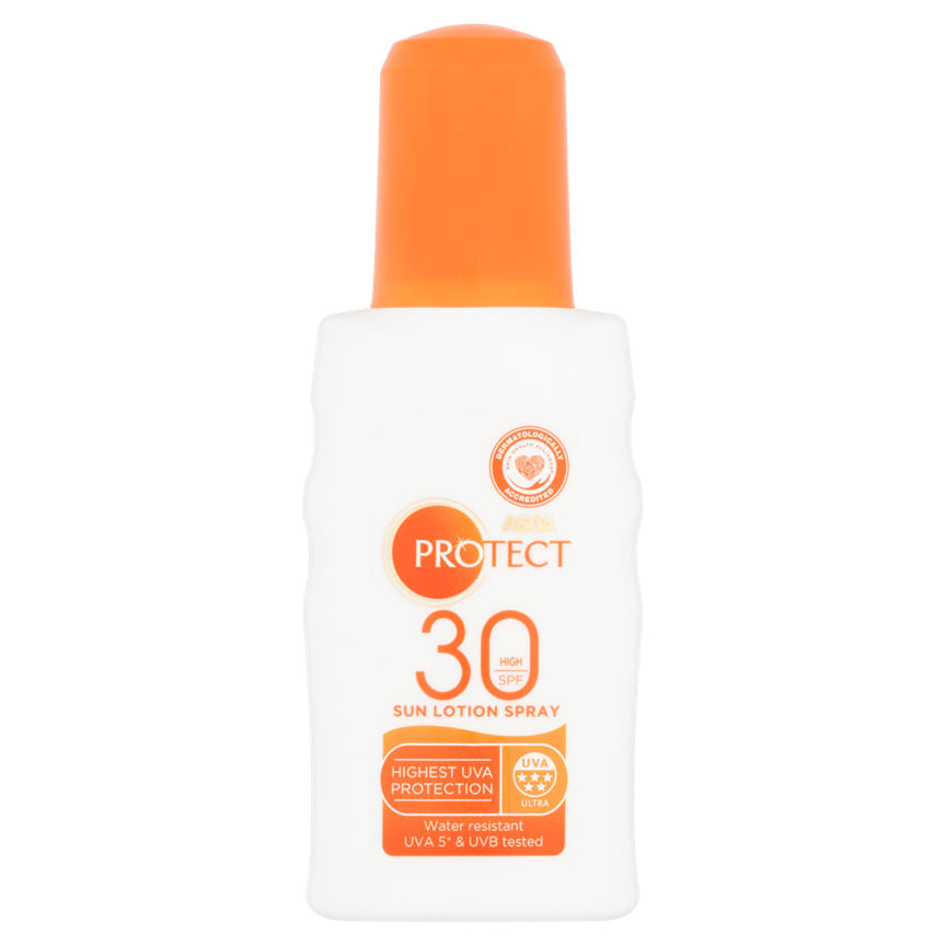 ASDA Protect Sun Lotion Spray SPF30 High GOODS ASDA   