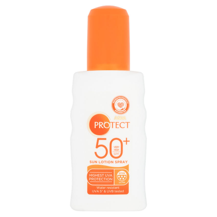 ASDA Protect Sun Lotion Spray SPF50+ Very High