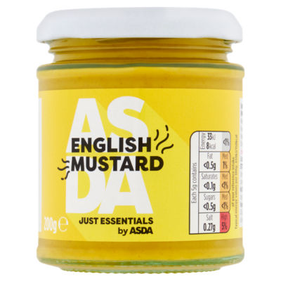 ASDA Just Essentials Englische Senfsorte 200g