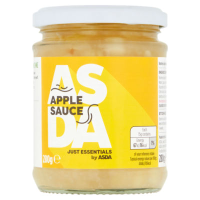 ASDA Just Essentials apple sauce 280g - British product