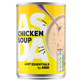 Just Essentials chicken soup 400g can, imported from the UK