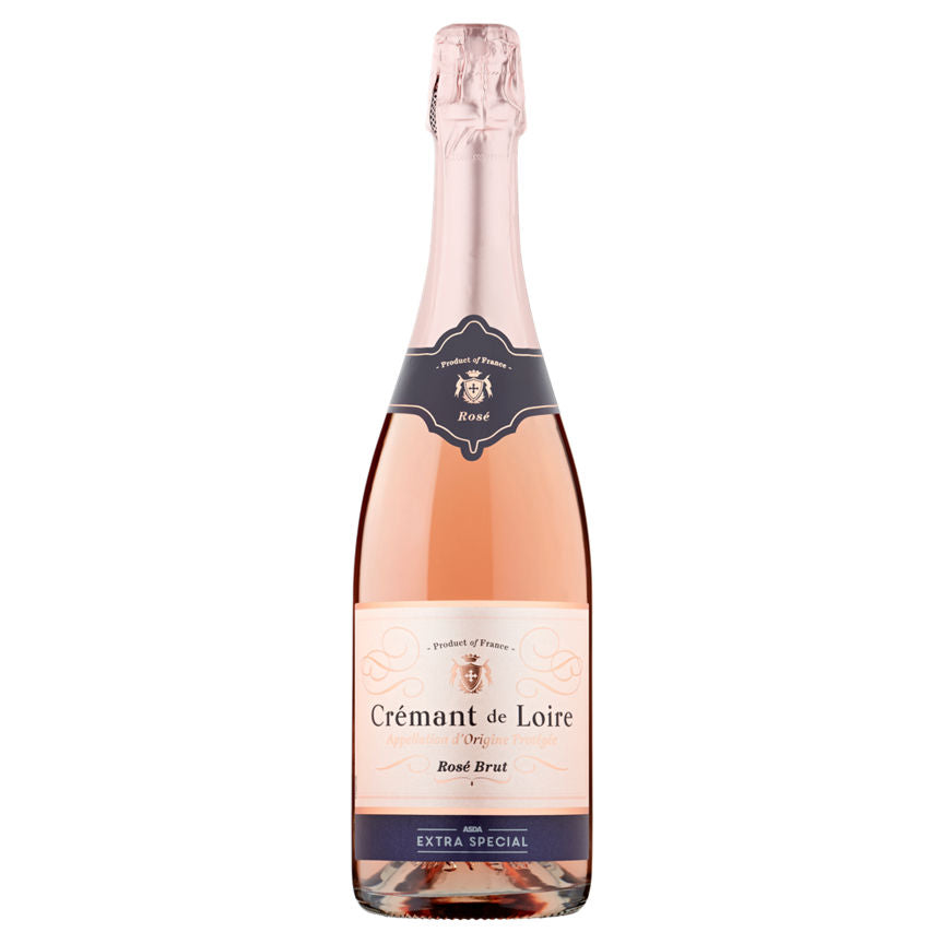 ASDA Extra Special Crémant de Loire Rosé Brut GOODS ASDA   