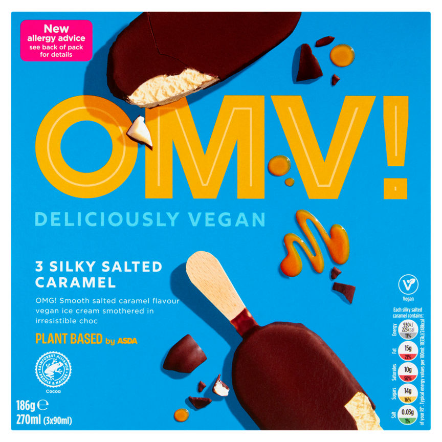 OMV! Deliciously Vegan Silky Salted Caramel GOODS ASDA   