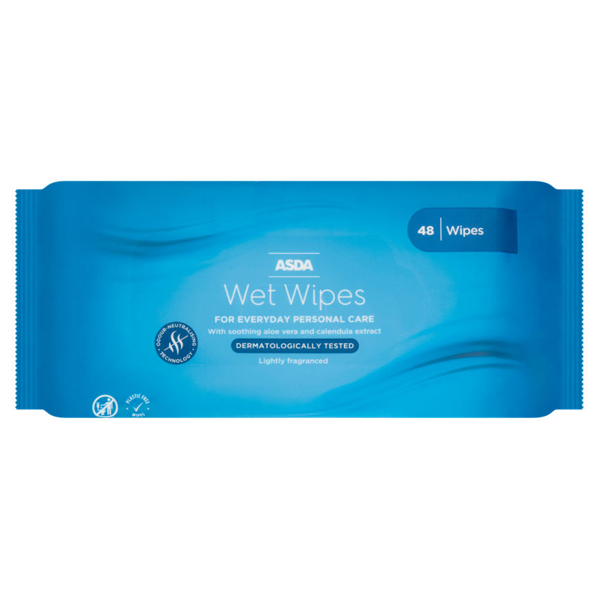 ASDA 48 Incontinence Wet wipes