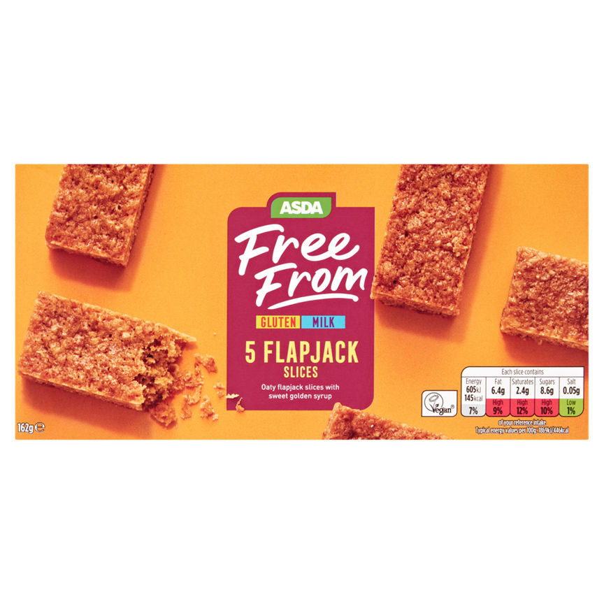 ASDA Free From 5 Flapjack Slices GOODS ASDA   