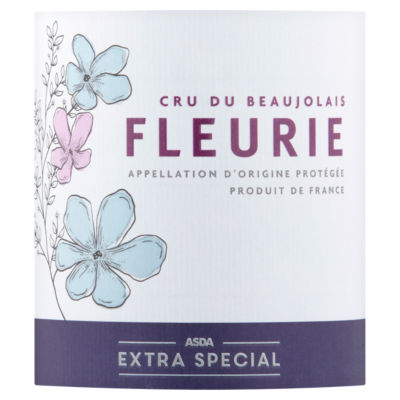 ASDA Beaujolais Fleurie French wine 75cl - British product