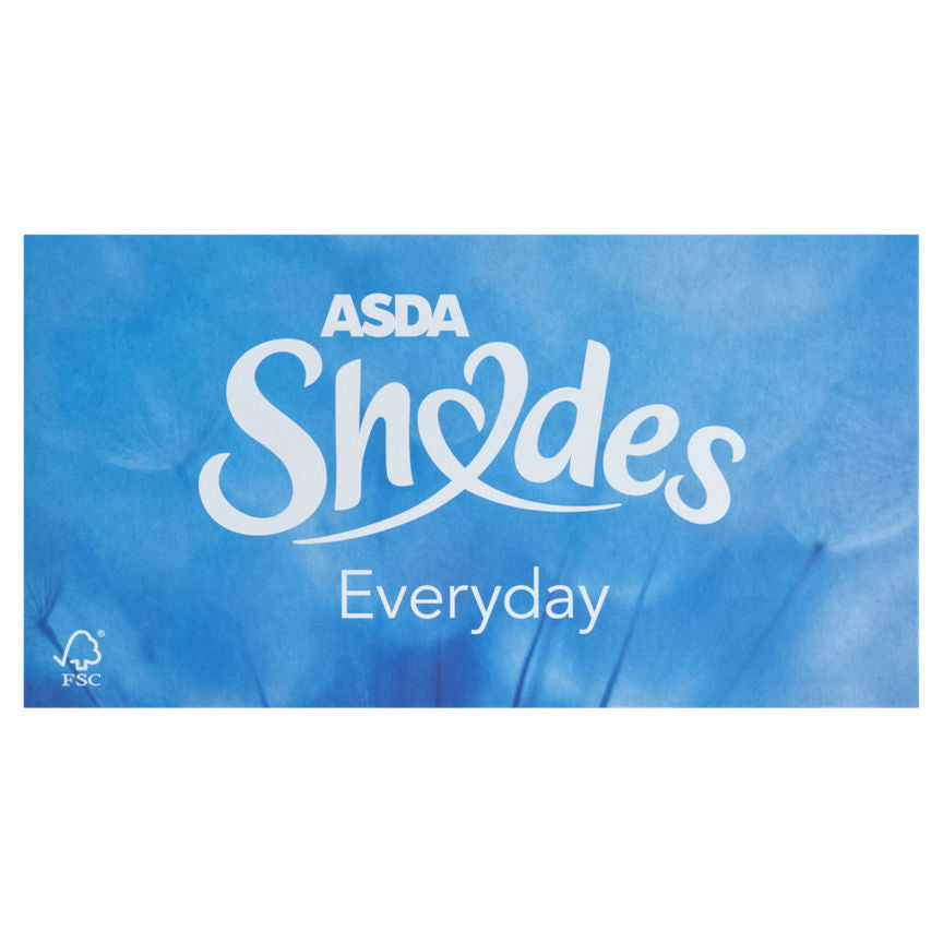 ASDA Shades Everyday Regular Single Tissues GOODS ASDA   