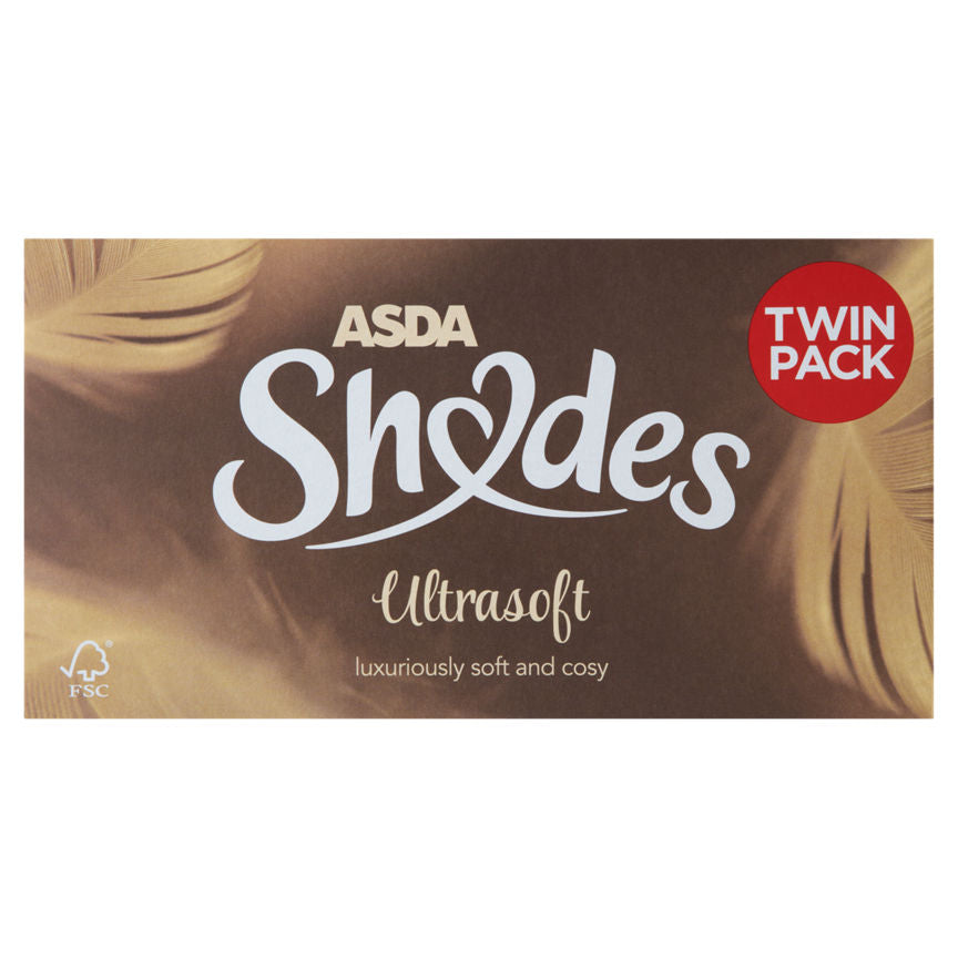 ASDA Shades Ultra Soft Regular Twins Tissues GOODS ASDA   