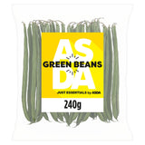 ASDA green beans 240g, imported from the UK