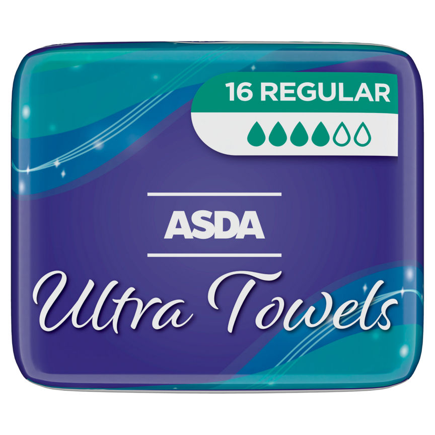 ASDA 16 Regular Ultra Towels