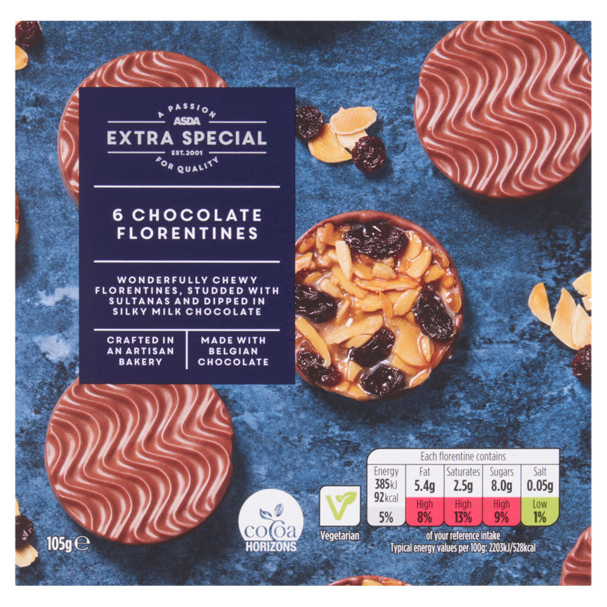 ASDA Extra Special Chocolate Florentines GOODS ASDA   