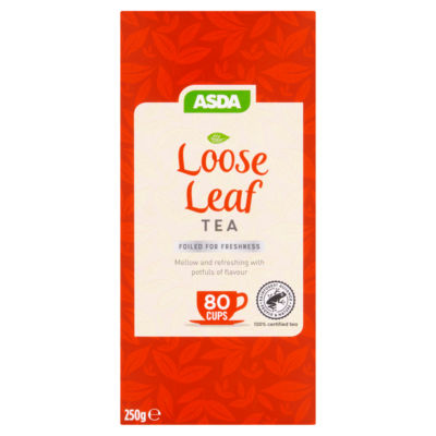 ASDA ASDA Løst Blad Sort Te 250g- Kjøp online hos McGrocer