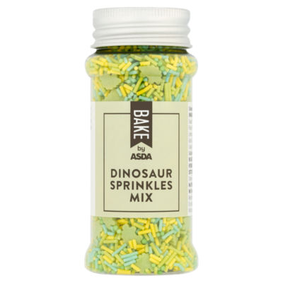 مزيج ASDA Dinosaur Sprinkles لتزيين الكعك 70 جرام