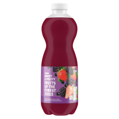 ASDA Fruits of the Forest Juice 1 Litre - British product