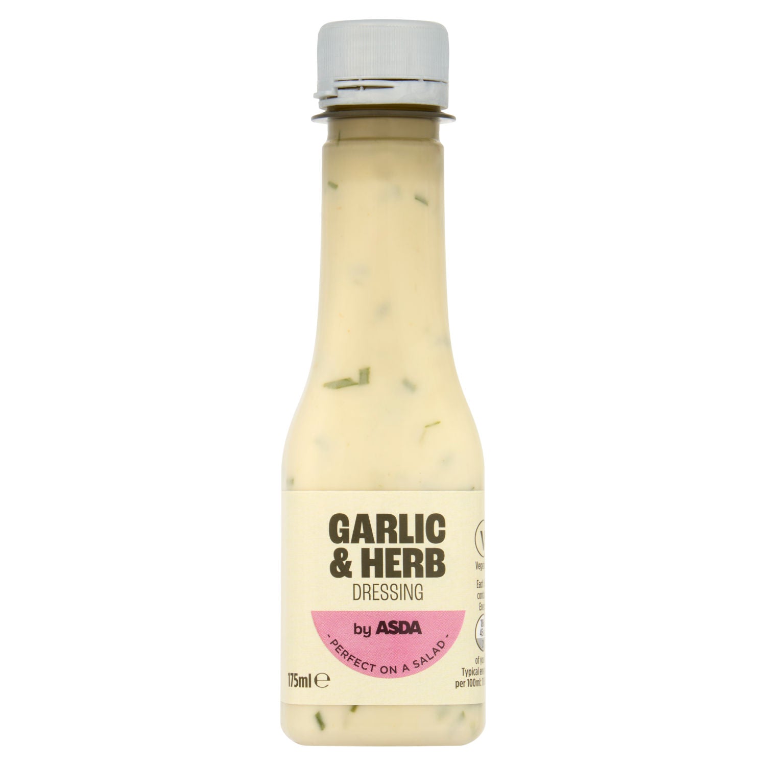 ASDA Garlic & Herb Dressing 175ml (British brand)